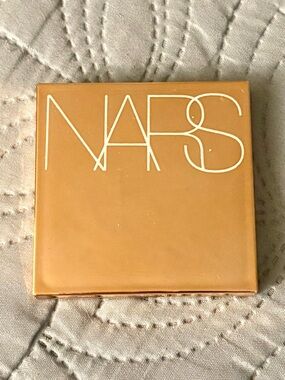 NARS Compact Case in Camel with White Logo